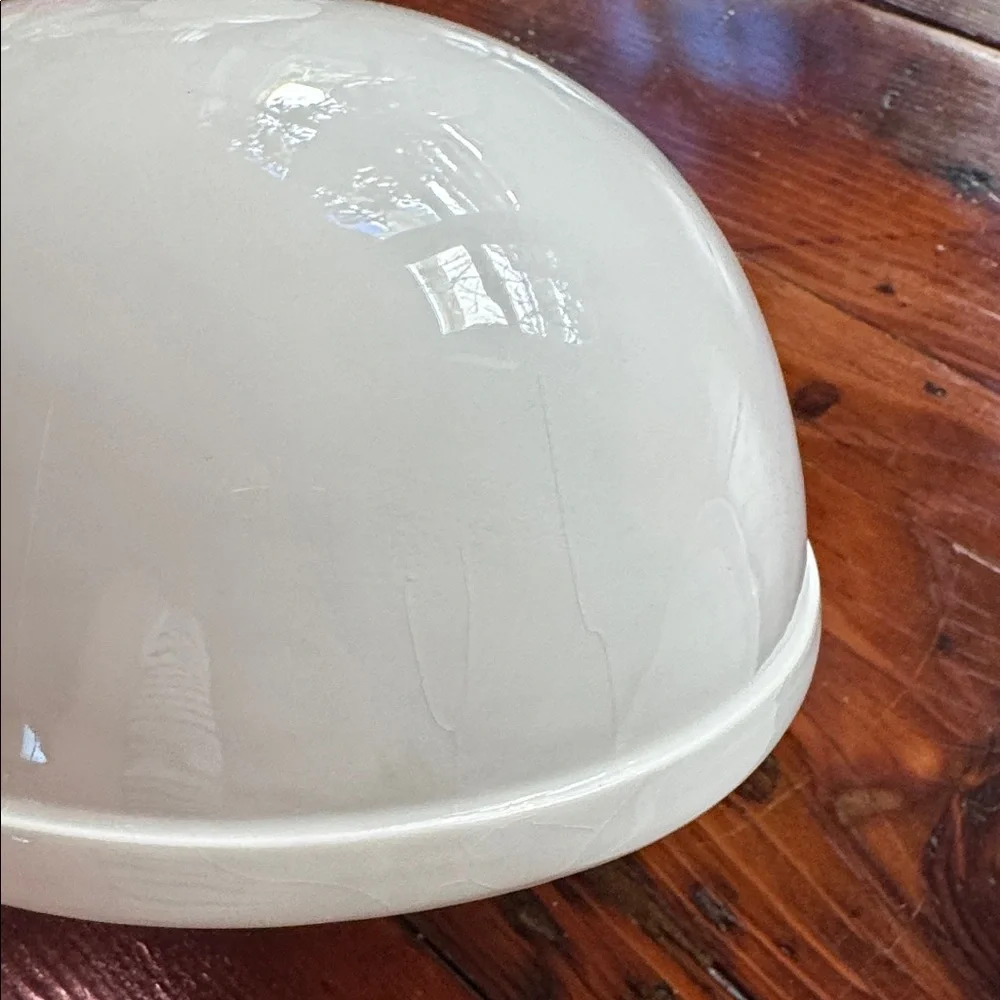 Sur La Table Covered Oval White Serving Platter